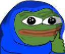 PeepoBlanketThumbsUp emote for Discord