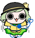 KoishiBounce emote for Discord