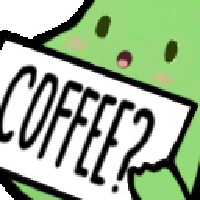 bean_ask_coffee_sign emote for Discord