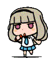 anime_girl_sing emote for Discord