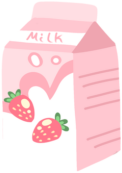 strawberry_milk2 emote for Discord