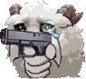 PoroGun emote for Discord