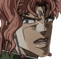 kakyoin_shocked emote for Discord
