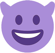 GrinningImp emote for Discord