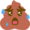 PoopSussySweat emote for Discord