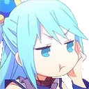 AquaAnnoyed emote for Discord