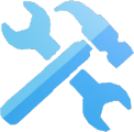 Bluemoderator emote for Discord