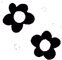 black_flowers emote for Discord