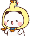 CuteDuckWiggle emote for Discord