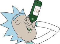 rickdrink emote for Discord