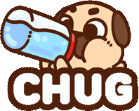 chugChugPug emote for Discord