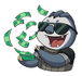 Dolla_Dolla_Bill_Yall_Spray emote for Discord