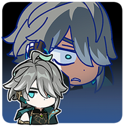 Alhaitham_SoNoisy emote for Discord