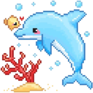 dolphin2 emote for Discord