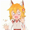 Fox_Flushed emote for Discord
