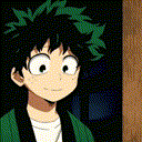 Deku_smile emote for Discord
