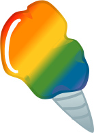 cotton_candy_rainbow emote for Discord