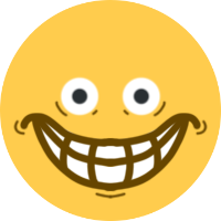 Biggest_grin emote for Discord