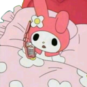 MyMelody_Bed emote for Discord