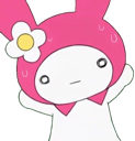 MyMelody_Confused emote for Discord