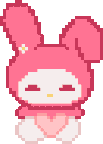 mymelody_heart emote for Discord