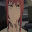 Makima_Think emote for Discord
