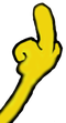 middlefinger emote for Discord
