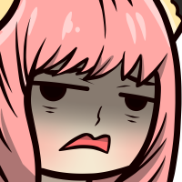 anyaDisgusted emote for Discord