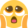 cute_scared_face emote for Discord