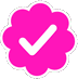 Magenta_Verified emote for Discord