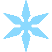 Emoji_Snowflake emote for Discord