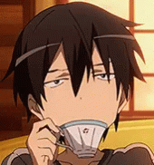 kirito_drinking emote for Discord