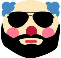 GigachadClown emote for Discord