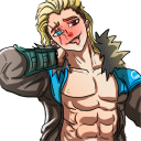 Sexy_Sova_Valorant emote for Discord