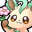 LeafeonFlower emote for Discord