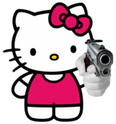 hellokittygun emote for Discord