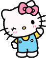 hellokittywave emote for Discord