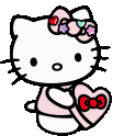 hellokittyheartbox emote for Discord