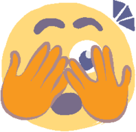 HandsCoveringFace emote for Discord