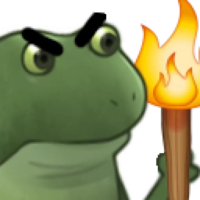 frog_torch emote for Discord