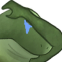 frog_dab_sad emote for Discord