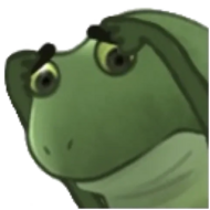 frog_hide emote for Discord