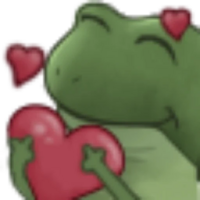 frog_hearts emote for Discord