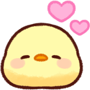 chick_blush emote for Discord