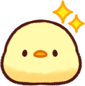chick_stars emote for Discord