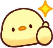 chick_thumbsup emote for Discord
