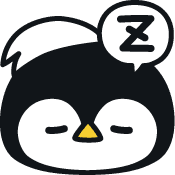 penguin_sleep emote for Discord