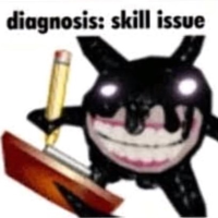 skill_issue_screech emote for Discord