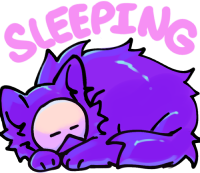 SlimePupSleeping emote for Discord