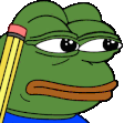 pepe_noted emote for Discord